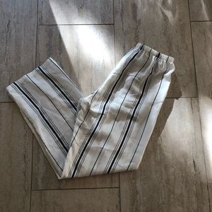 Brandy Melville Tilden Blue/White Striped Pants